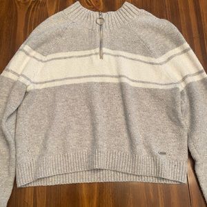 Hollister cropped sweater